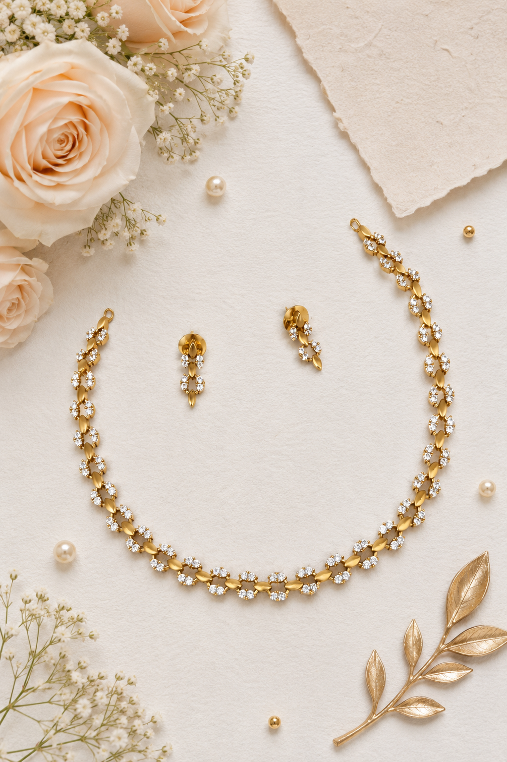 Piu Diamond Necklace Set