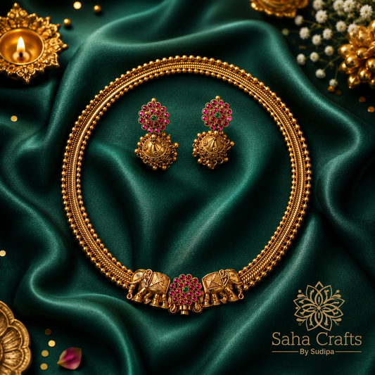 Matangi Gold Neckless Set