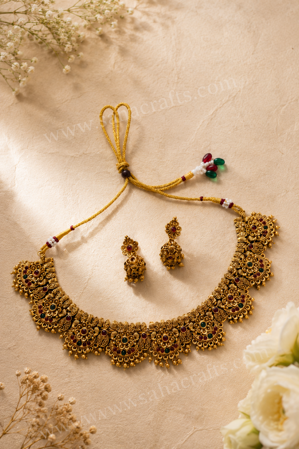Raani Gold Neckless Set