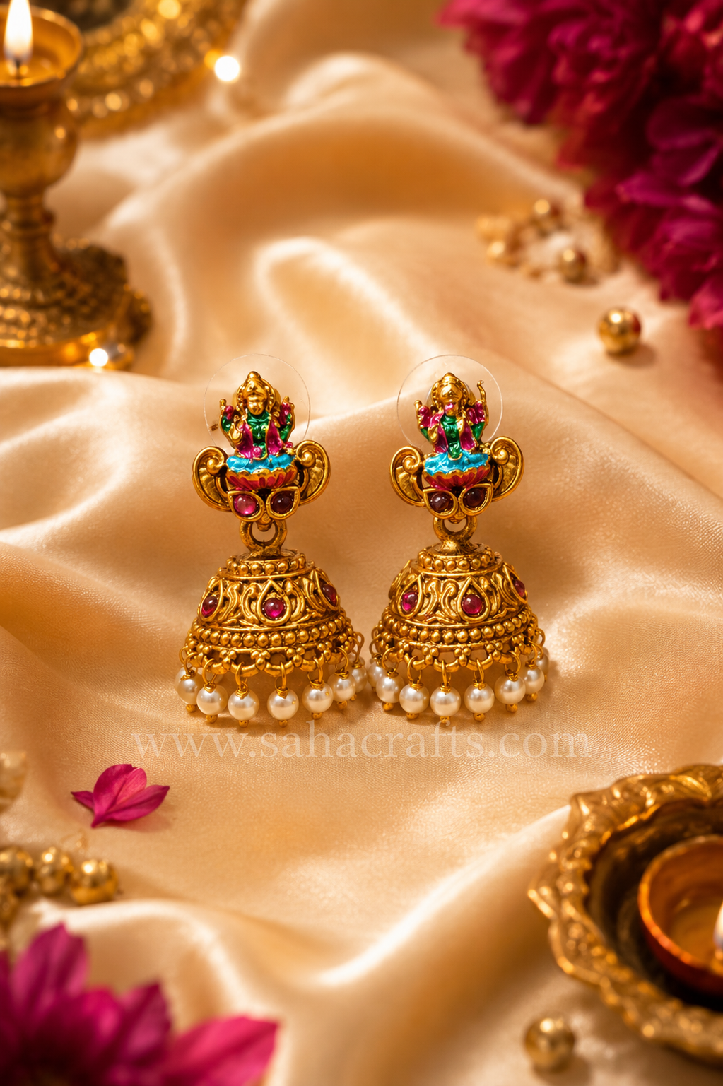 Satyabhama Pendant Set