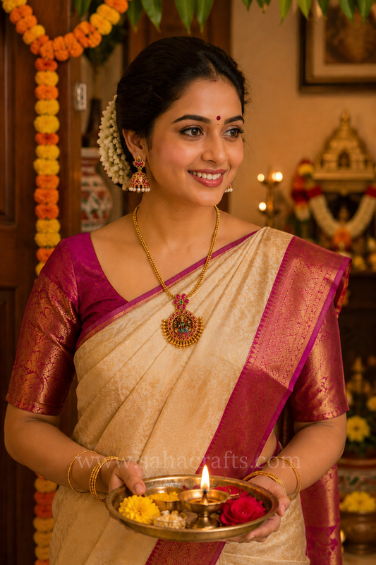Satyabhama Pendant Set