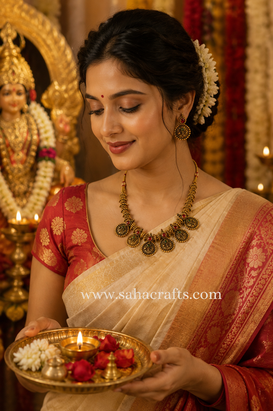 Oishi Gold Neckless Set