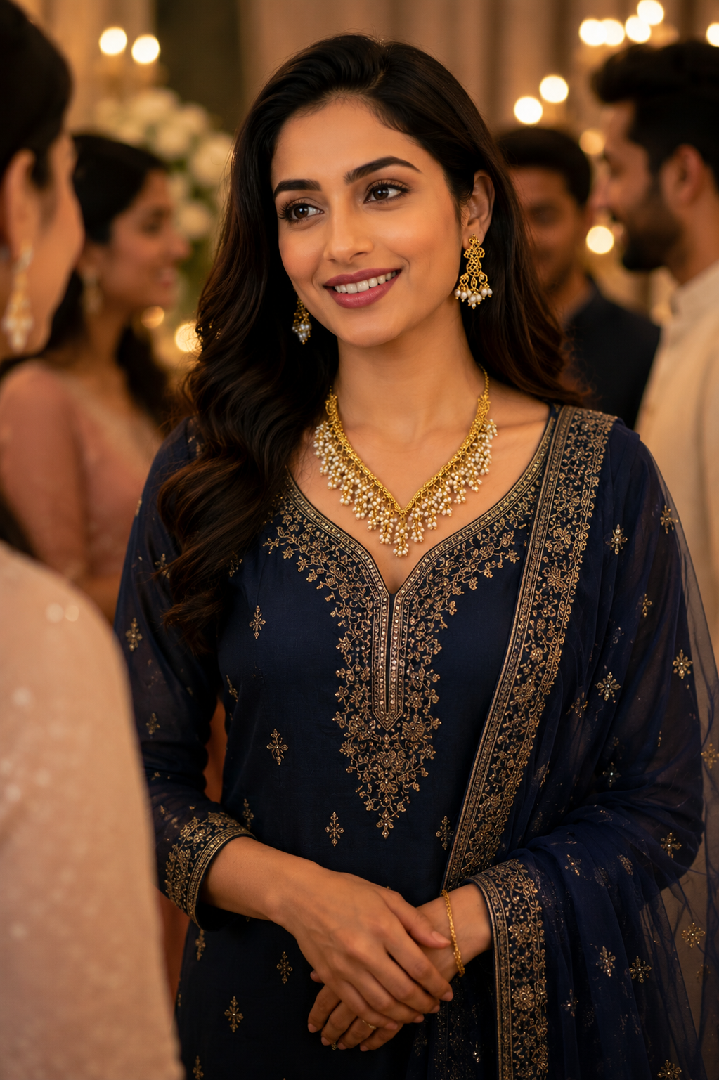 Elsa Gold Neckless Set