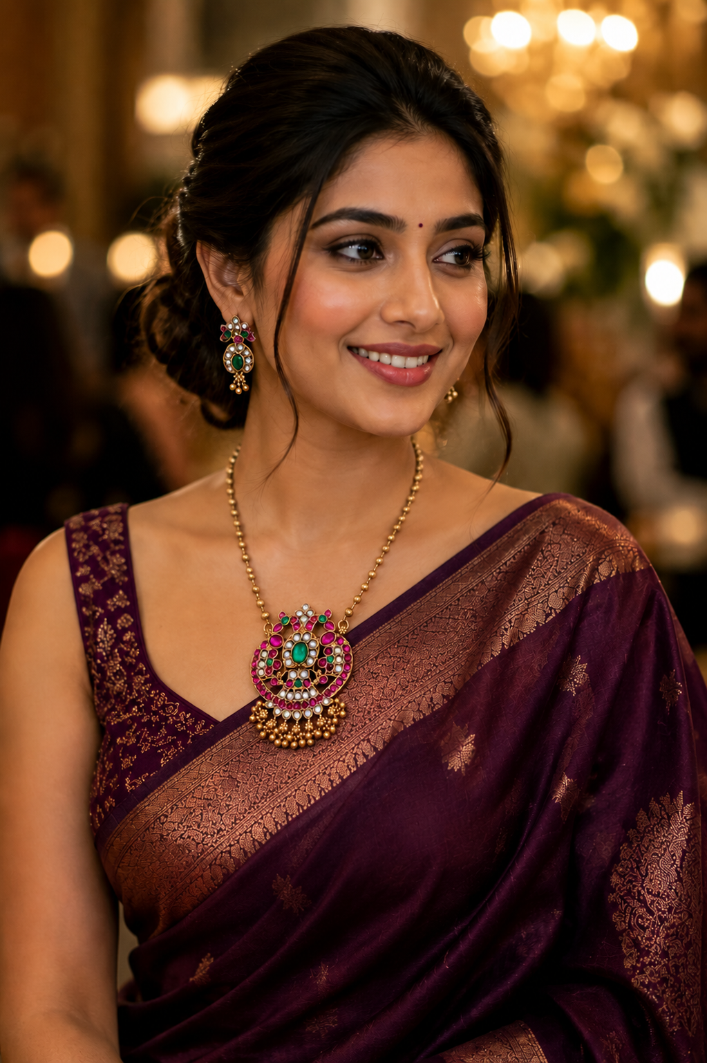 Ajanta Pendant Set