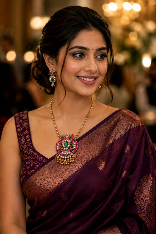 Ajanta Pendant Set