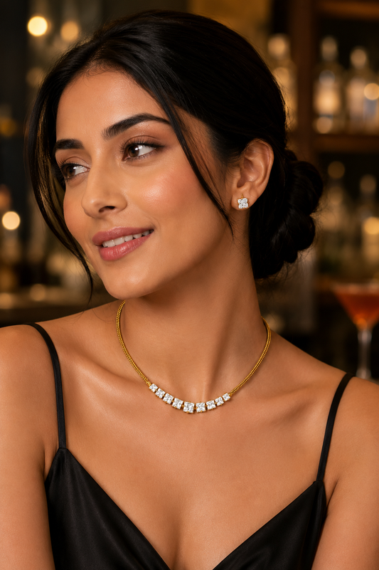 Dua Diamond Neckless Set