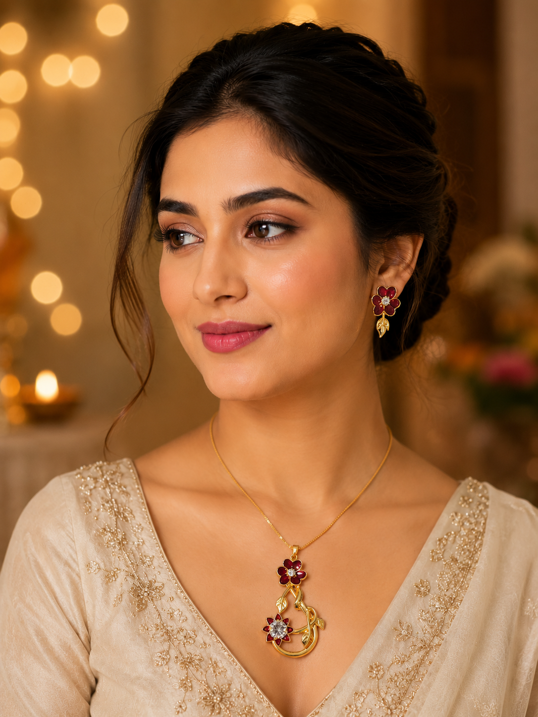 Siyaa Pendant Set