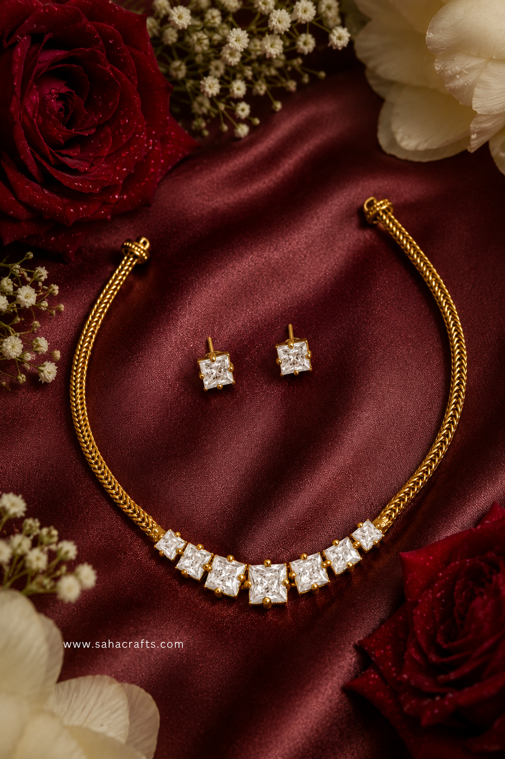 Dua Diamond Neckless Set