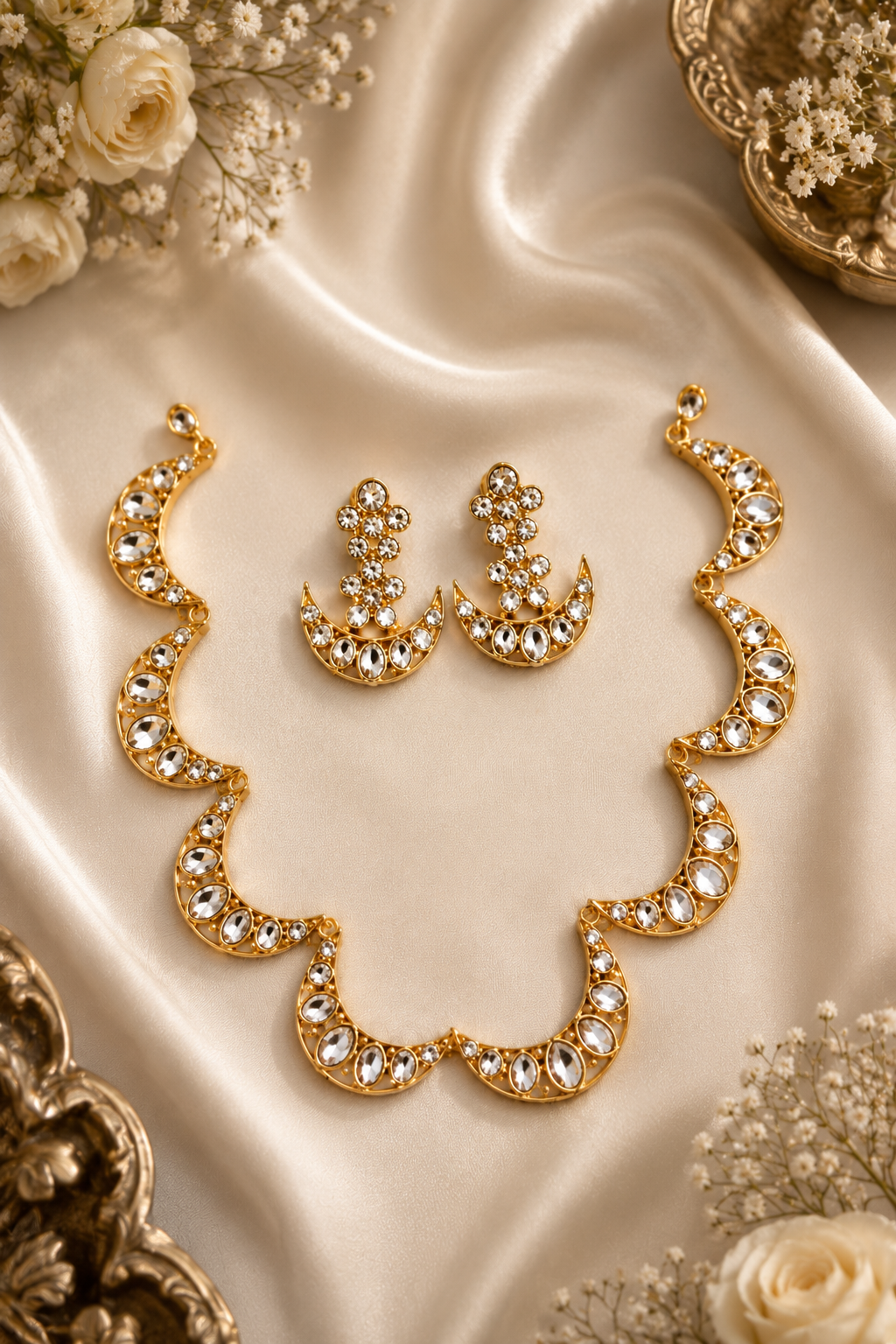 Chand Diamond Necklace Set