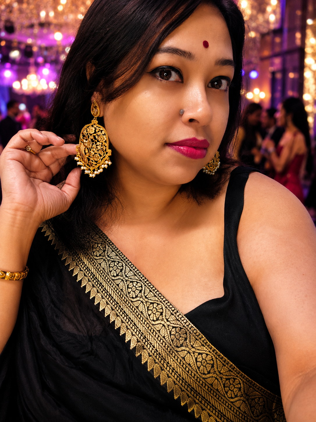 Damayanti Long Earrings