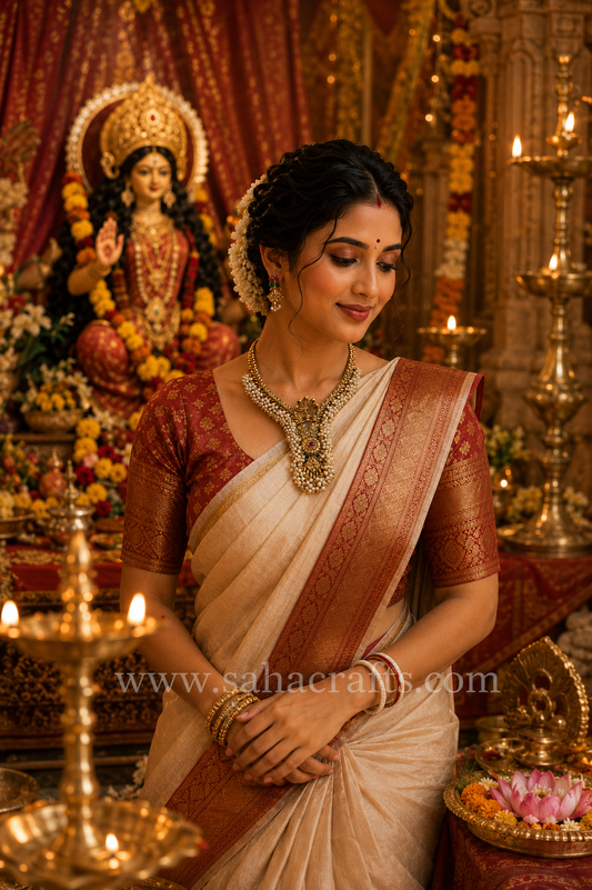 Kavya Gold Neckless Set